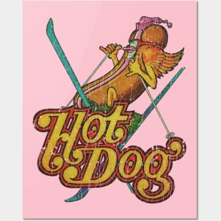 Hot Dog Skier 1974 Posters and Art